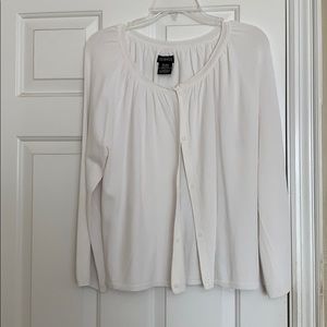 White Cardigan